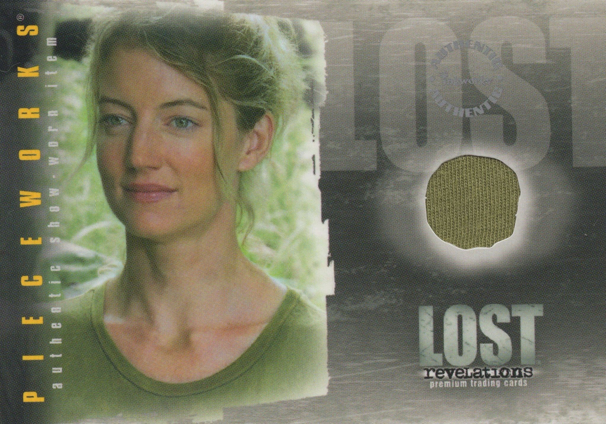 Cynthia Watros Lost TV Show Piece Of Costume Relic Card