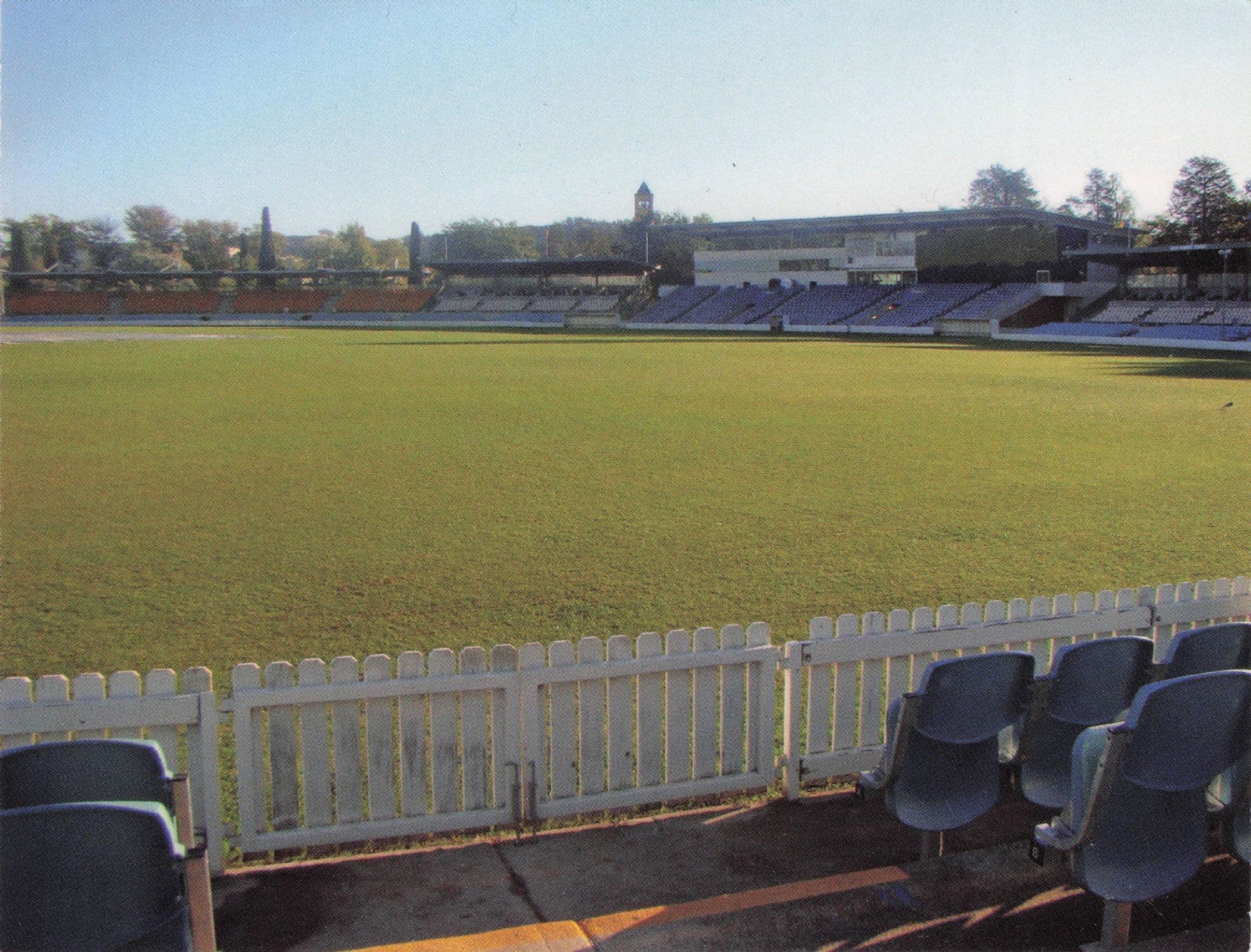 Manuka Oval Canberra Australia Cricket Stadium Rare Postcard