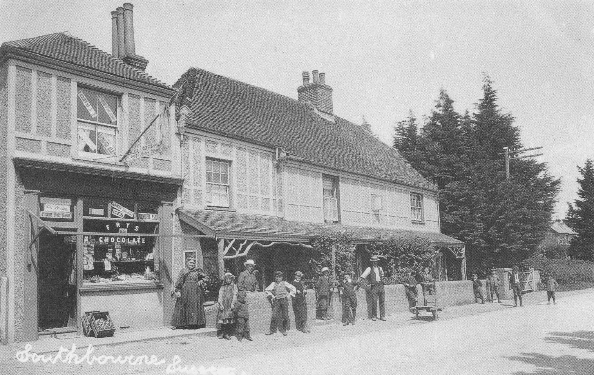 Mary Lynn's Confectioners Sweet Shop Southbourne Sussex Postcard