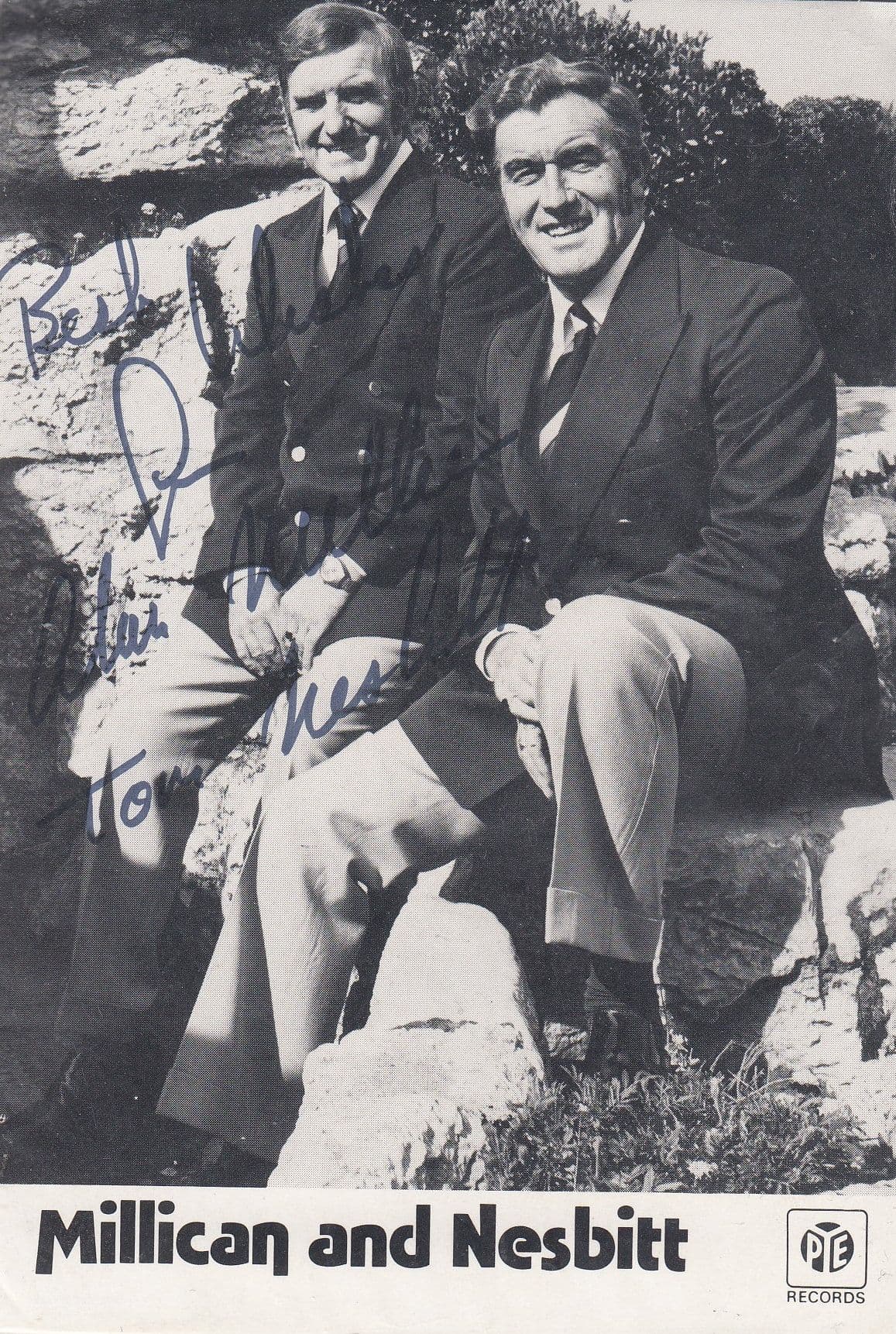 Millican & Nesbitt Hand Signed Photo