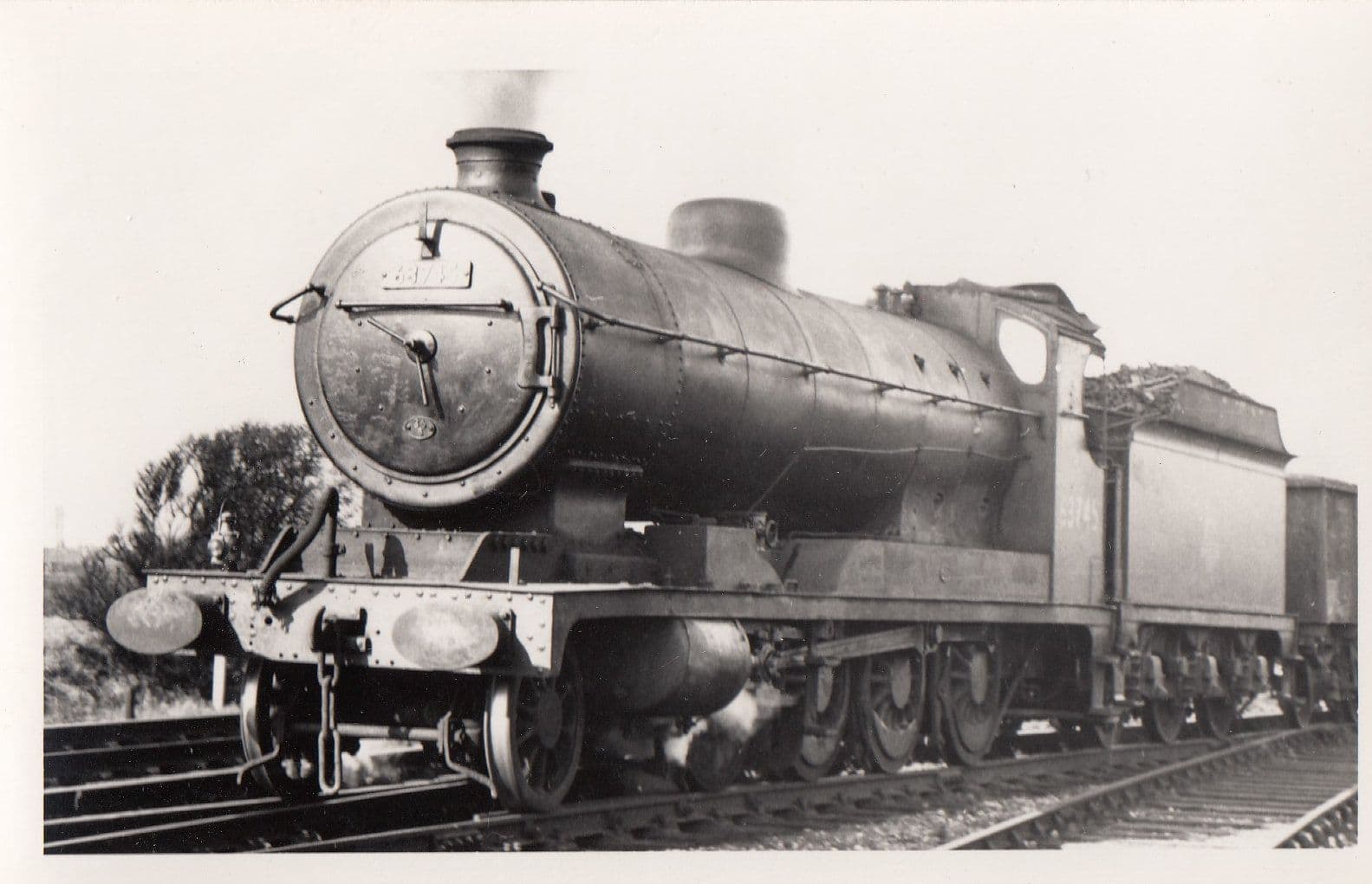 68744 Train At Swindon Station Vintage Railway Photo