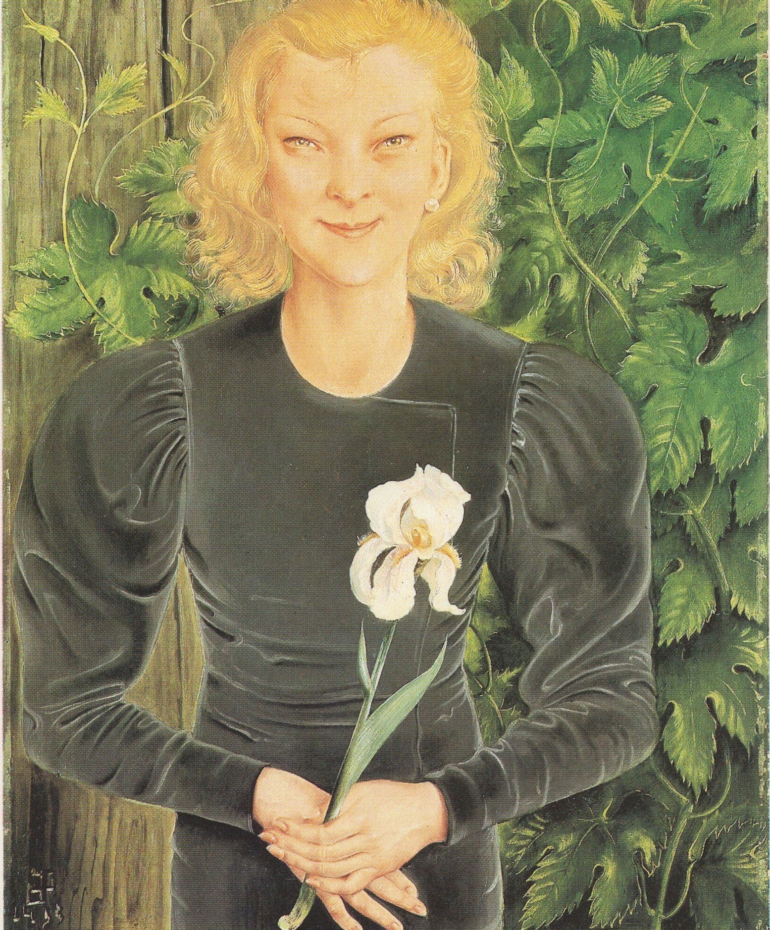 Otto Dix Blidiris Der Tanzerin Tamara Danischewski Painting Postcard
