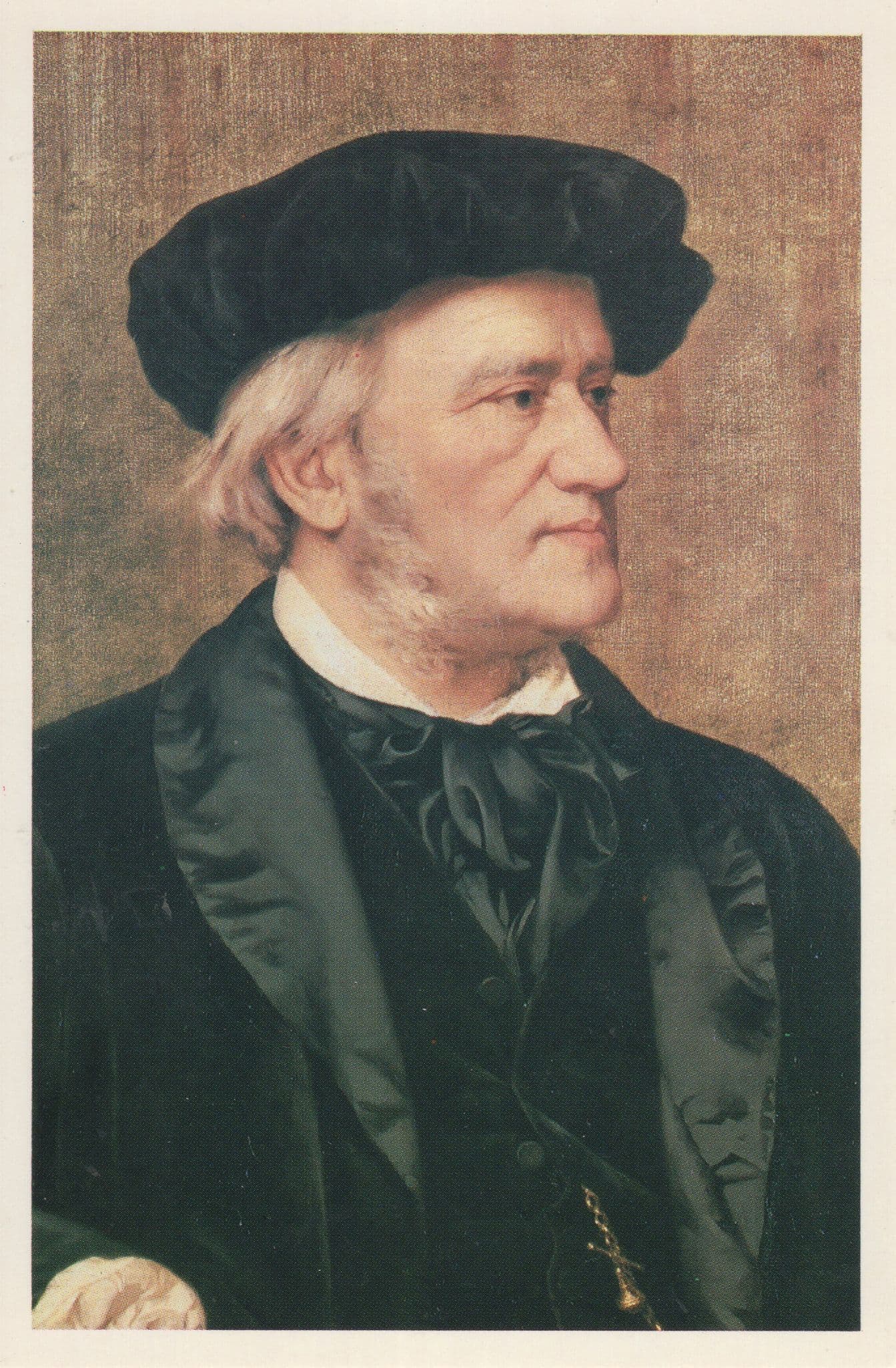 Richard Wagner Classical Composer Rare French Painting Postcard
