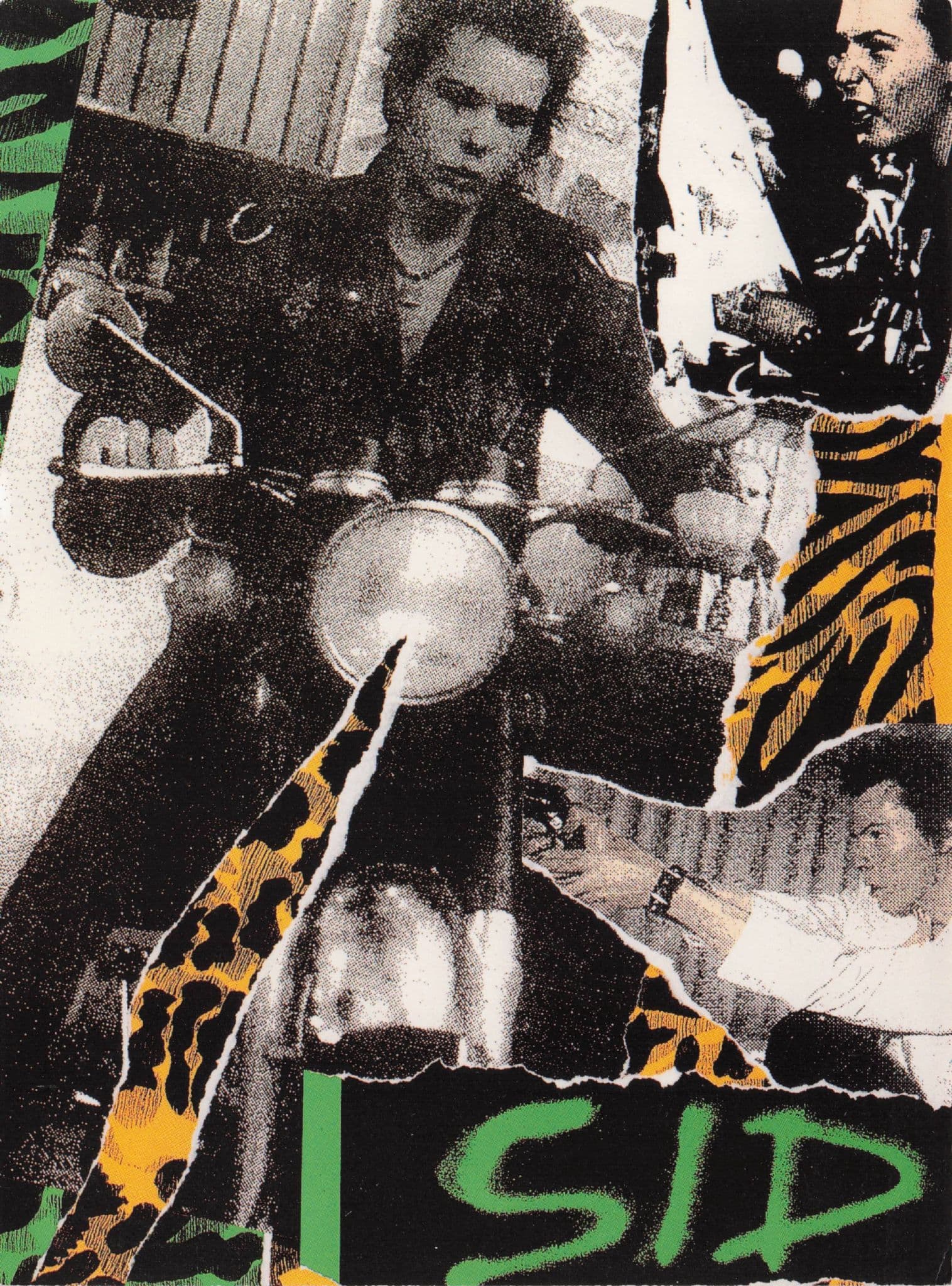 Sex Pistols Motorcycle Rare Punk Rock Vintage Postcard