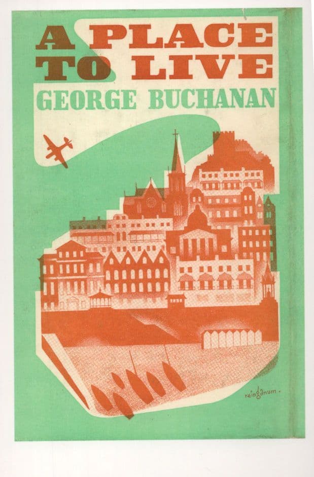 A Place To Live George Buchanan 1952 Book Postcard