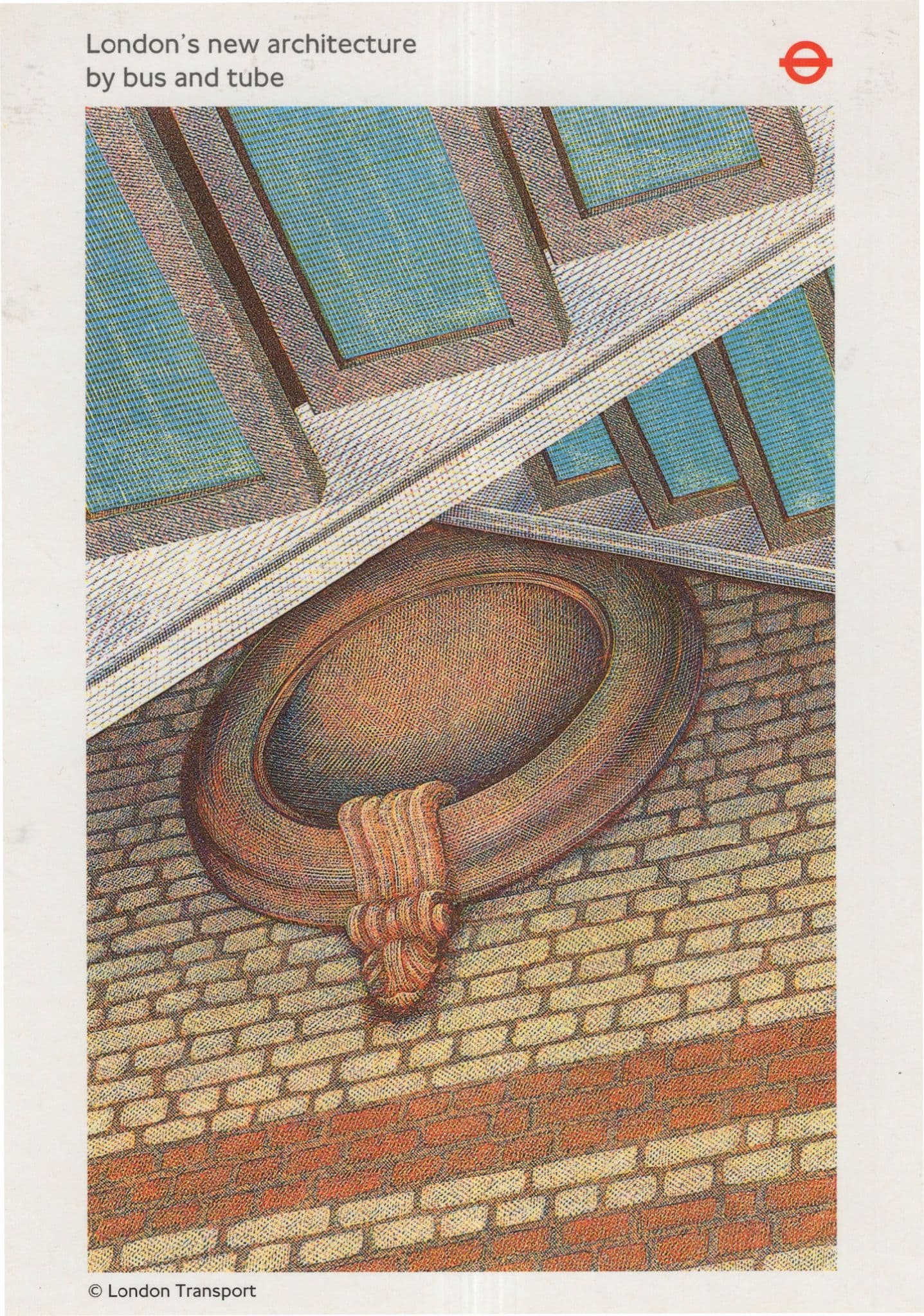 Edwina Ellis London Royal Academy Edwina Artist Transport Painting Postcard