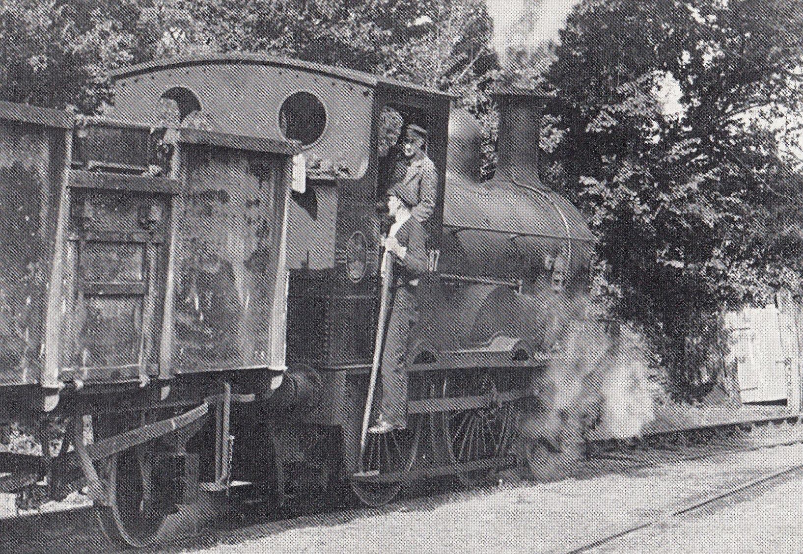 Engine 30587 at Tresarrett on Wenford Bridge Line in 1961 Train Railway Postcard