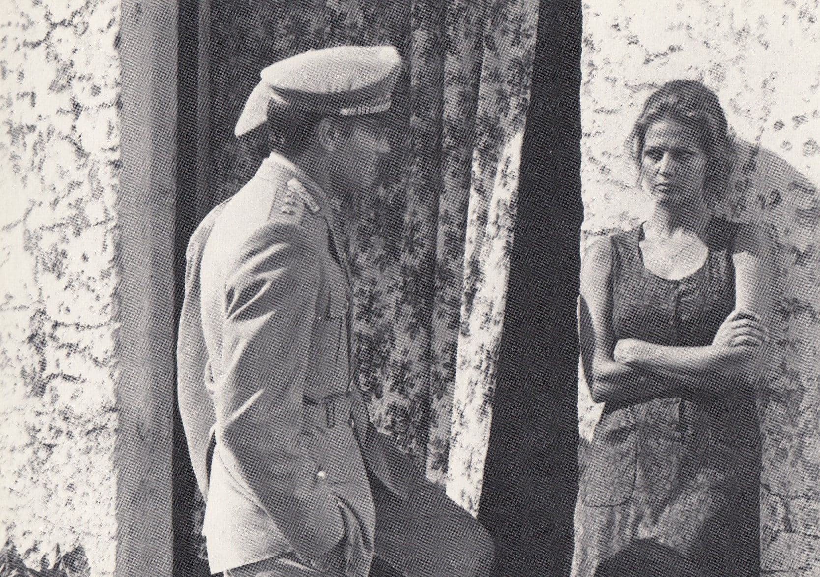 Claudia Cardinale of Once Upon A Time In The West Military Italian Film Postcard