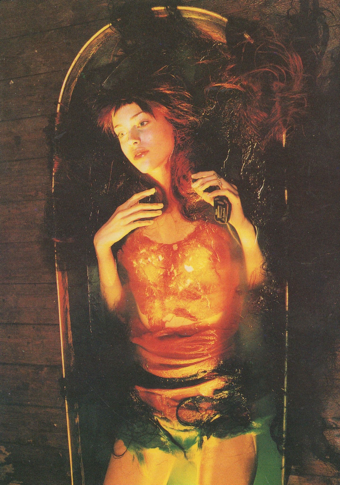 British Telecom Rare 1990s Horror Film Vampire Advertising Postcard