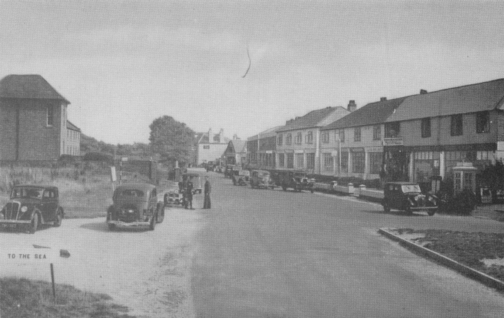 Coastguards House Admirality Row High Street East Wittering Sussex Postcard