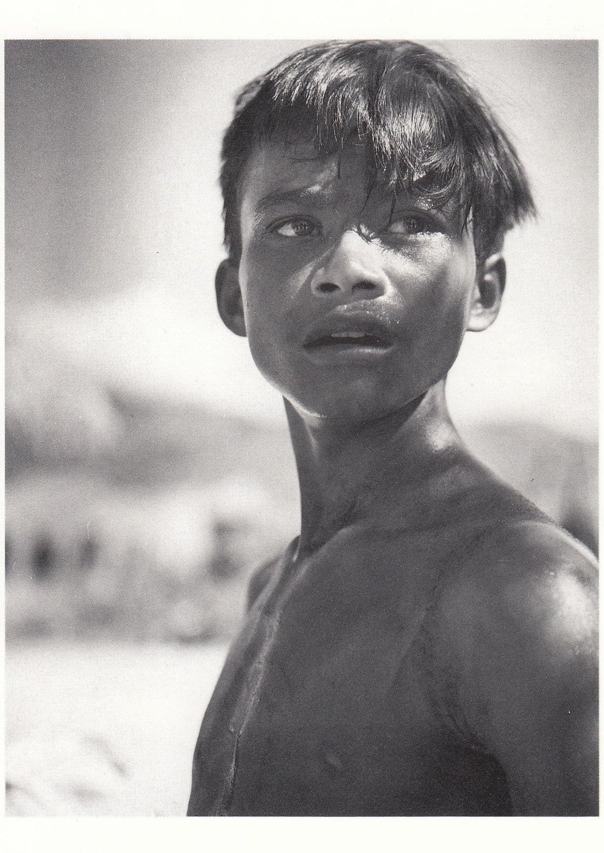 Cambodia Khmer Cambodian Language Tribal Boy Postcard