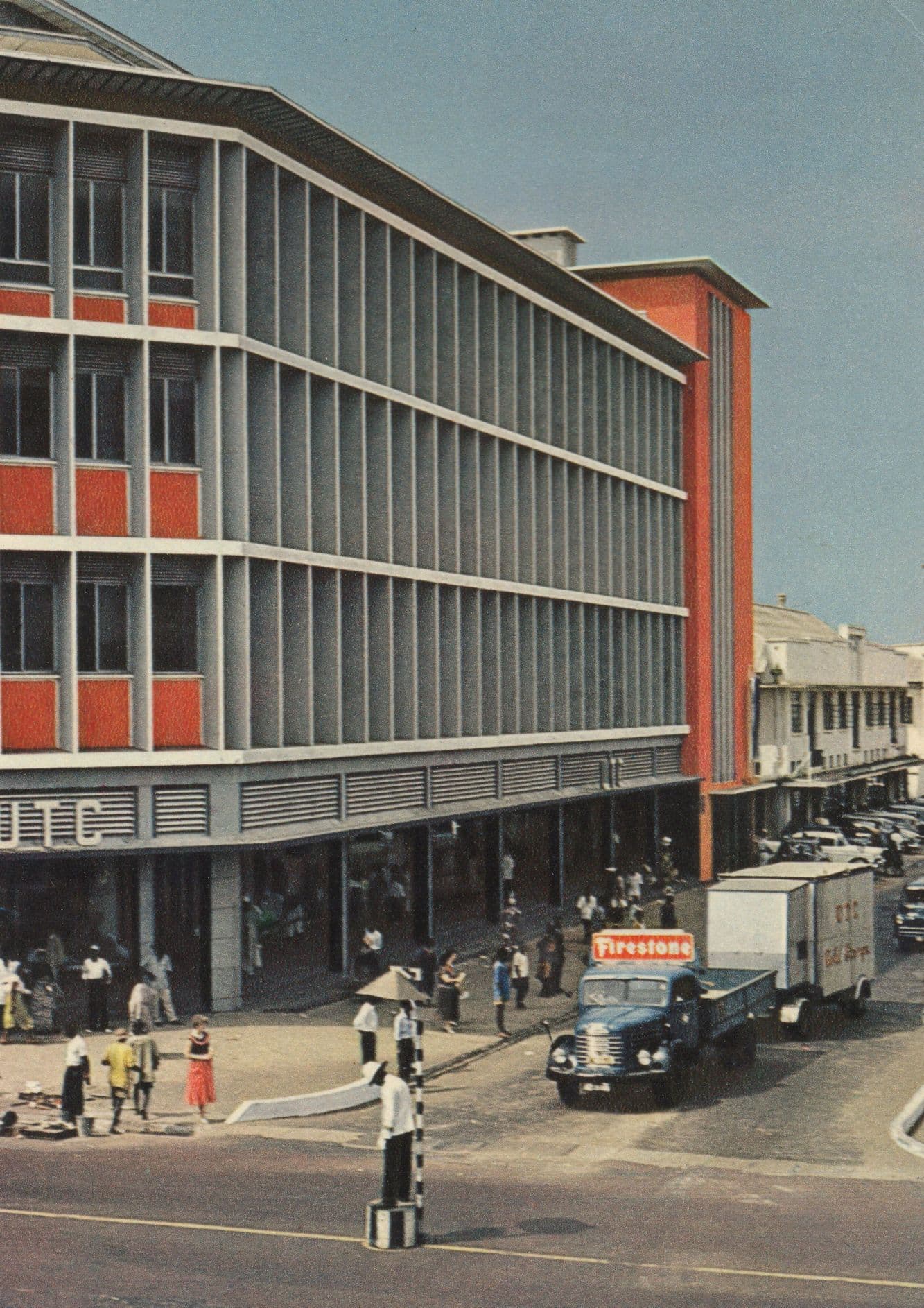 Accra Department Store Ghana West Africa Postcard