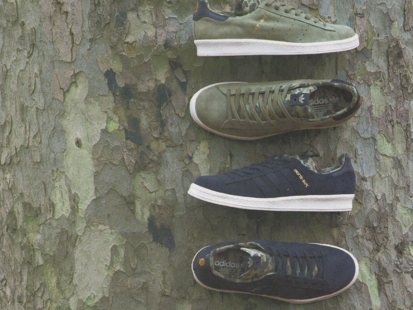 Adidas Camping 2013 Bathing Trainers Shoes Jigsaw Ground Postcard