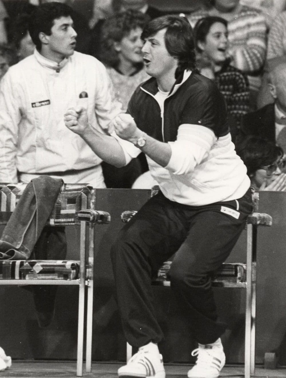 Adriano Panatta Italian Tennis Davis Cup 1984 Championship 8x6 Press Photo