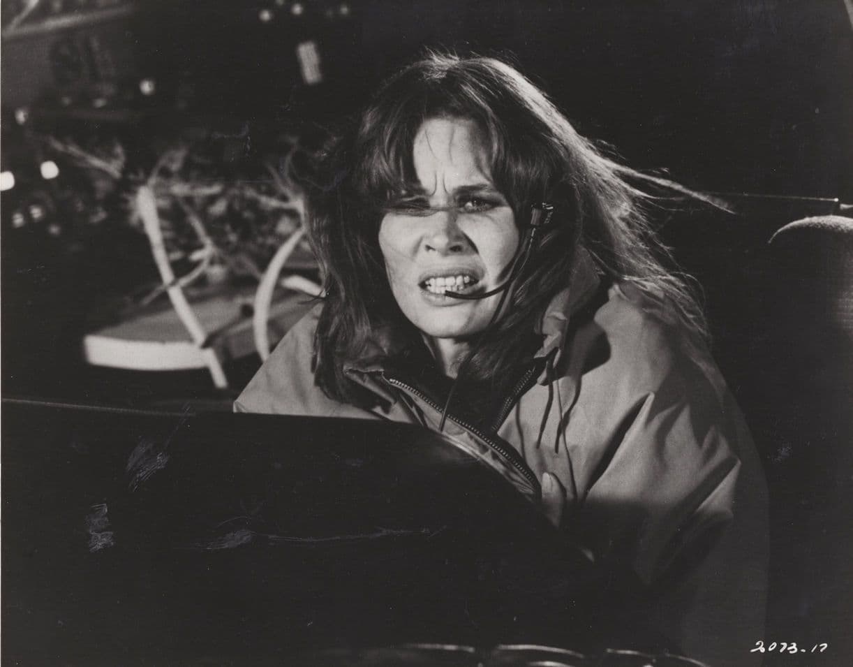 Airport 75 Karen Black Plane Disaster Film Monochrome 10x8 Press Photo