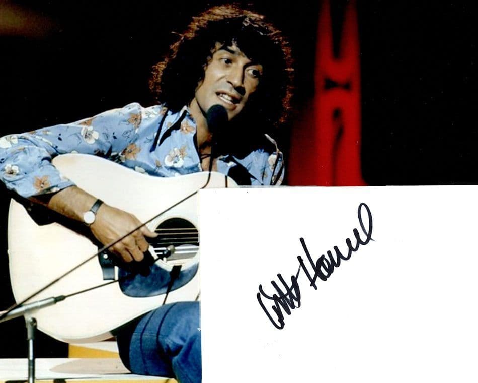 Albert Hammond The Stokes Large 10x8 Photo & Autograph Card