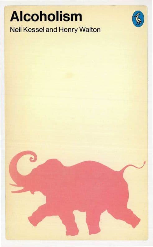 Alcoholism Neil Kessel & Henry Walton 1965 Book Postcard