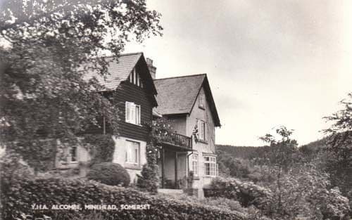 Alcombe Youth Hostel Somerset Minehead Photo Postcard