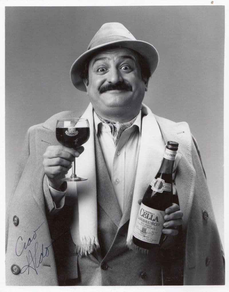 Aldo Maccione The Loves And Times Of Scaramouche Undedicated Hand Signed Photo