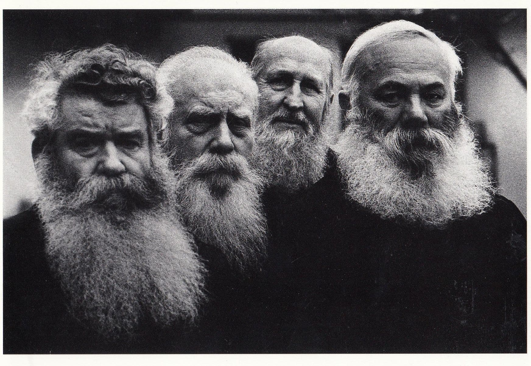 Alex Fedorov Vieux Croyants Moscovites Wise Men Photo Postcard