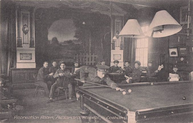 Alexandra Military Army Hospital Cosham Hampshire WW1 Postcard