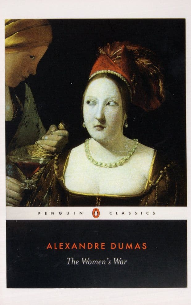 Alexandre Dumas The Womens War 2006 Book Postcard