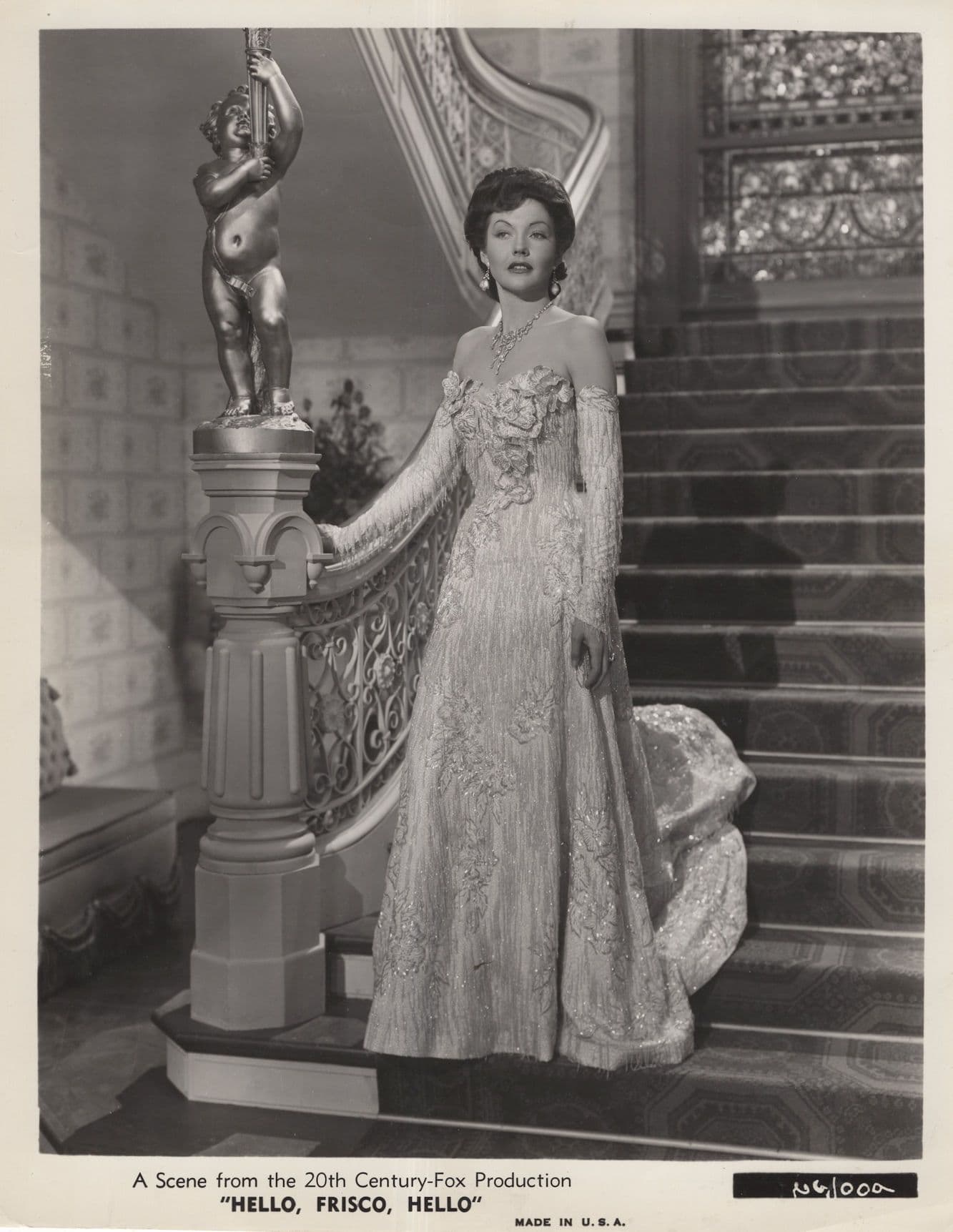 Alice Faye Hello Frisco Hello Film Antique Publicity 10x8 Photo