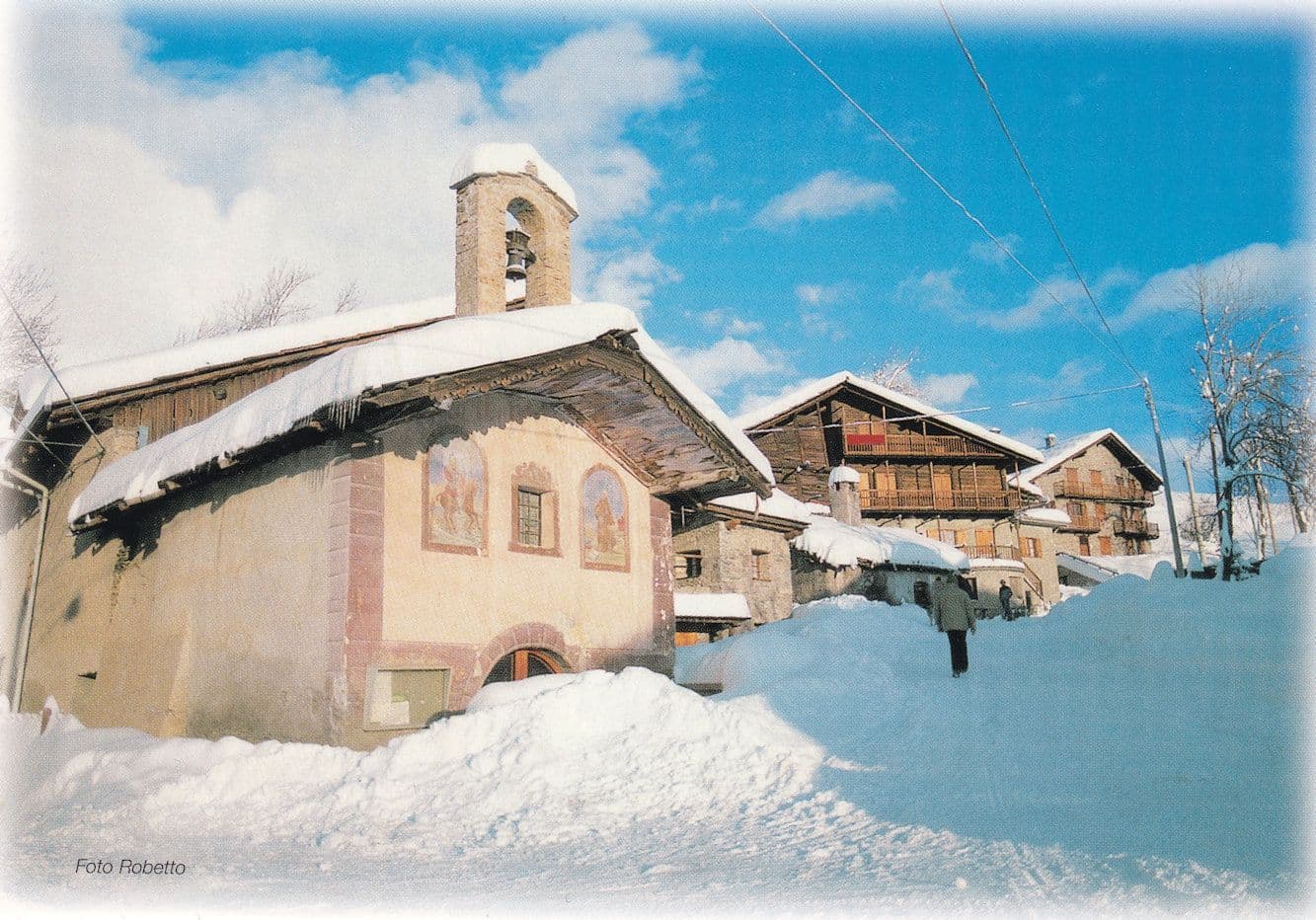 Alta Valle Di Susa Pittoresca Italy Postcard