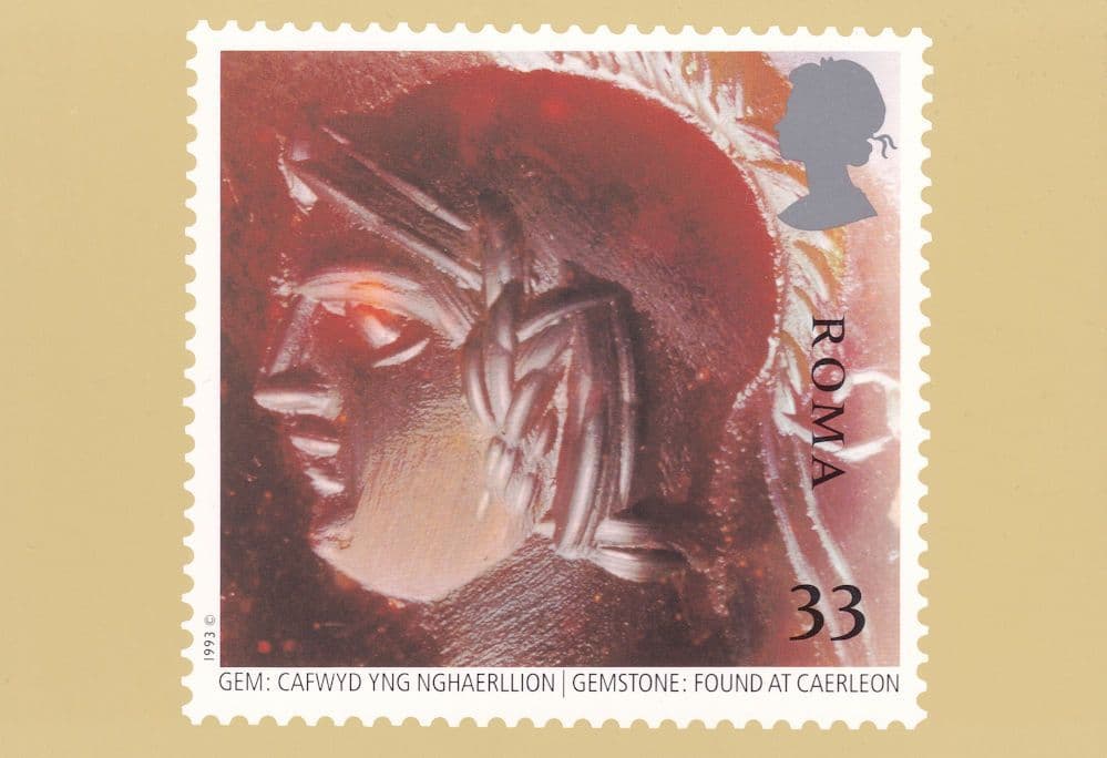 Ancient Rome Gem Roman Gemstone Limited Edition Postcard