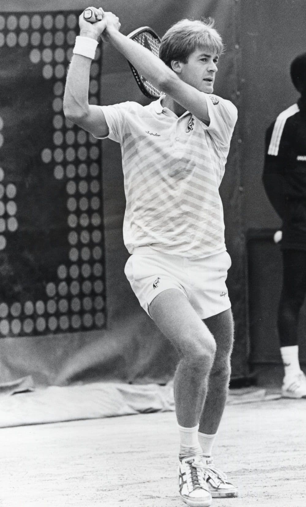 Anders Jarryd of Sweden French Tennis Open 1986 Large Press Photo