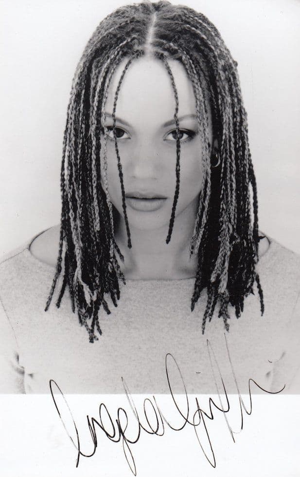 Angela Griffin Holby City Printed Signed Photo