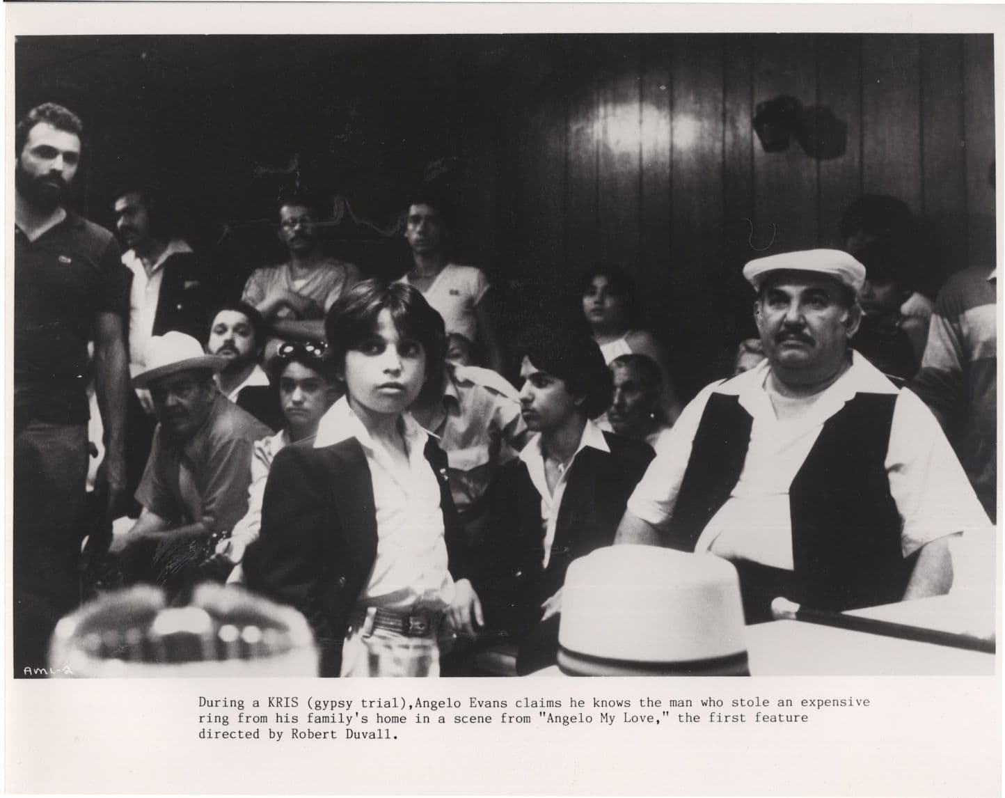 Angelo My Love Evans Gipsy Trial 10x8 Monochrome Film Photo
