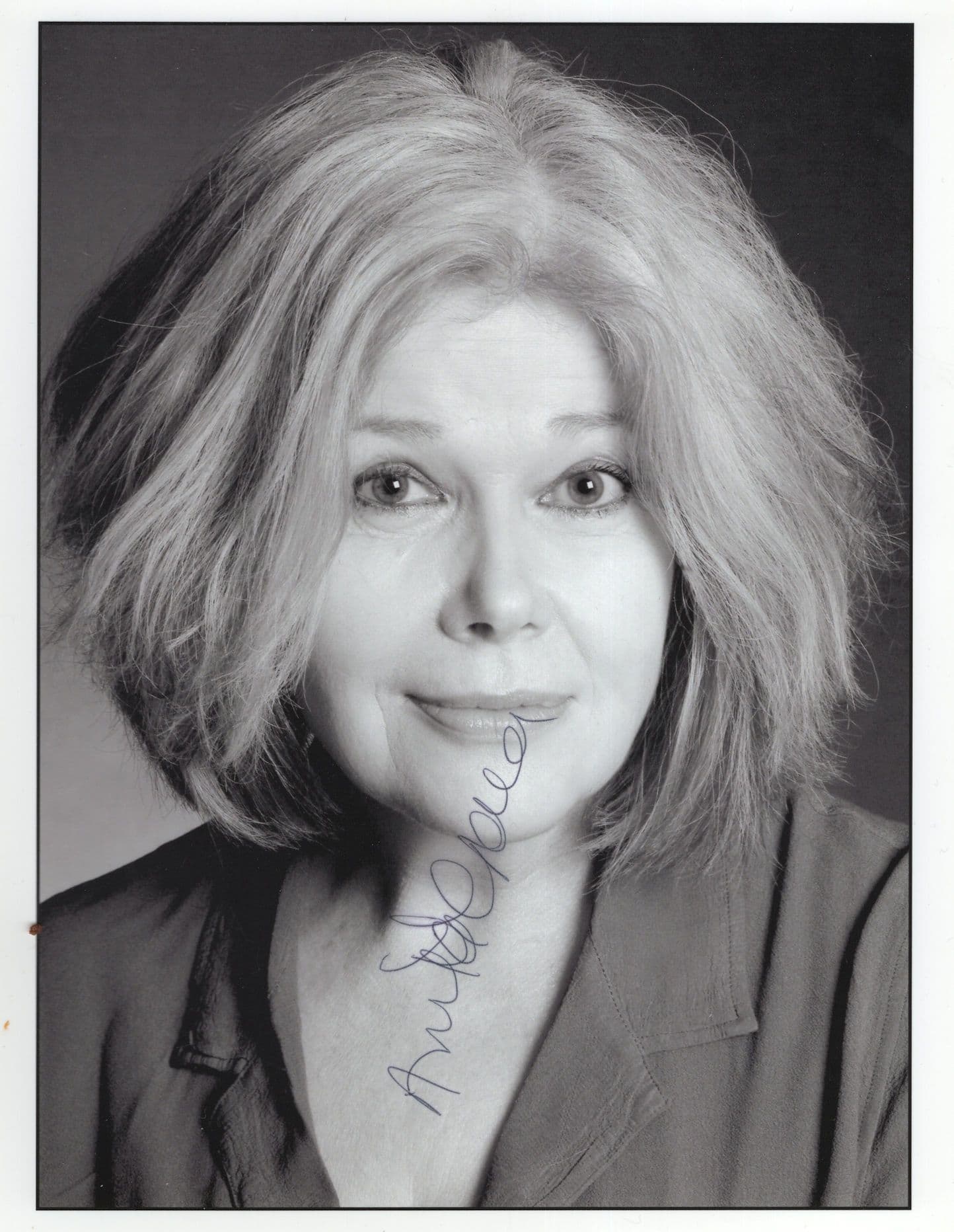 Anita Graham Dr Who The Benny Hill Show 10x8 Large Hand Signed Photo
