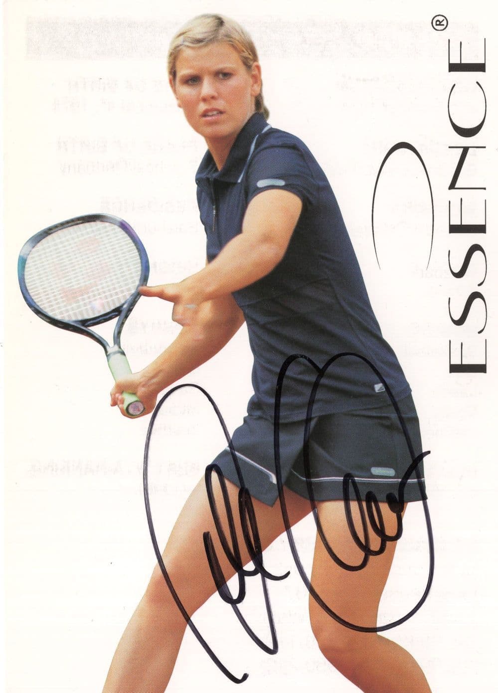Anke Huber German Tennis Champion Hand Signed Photo