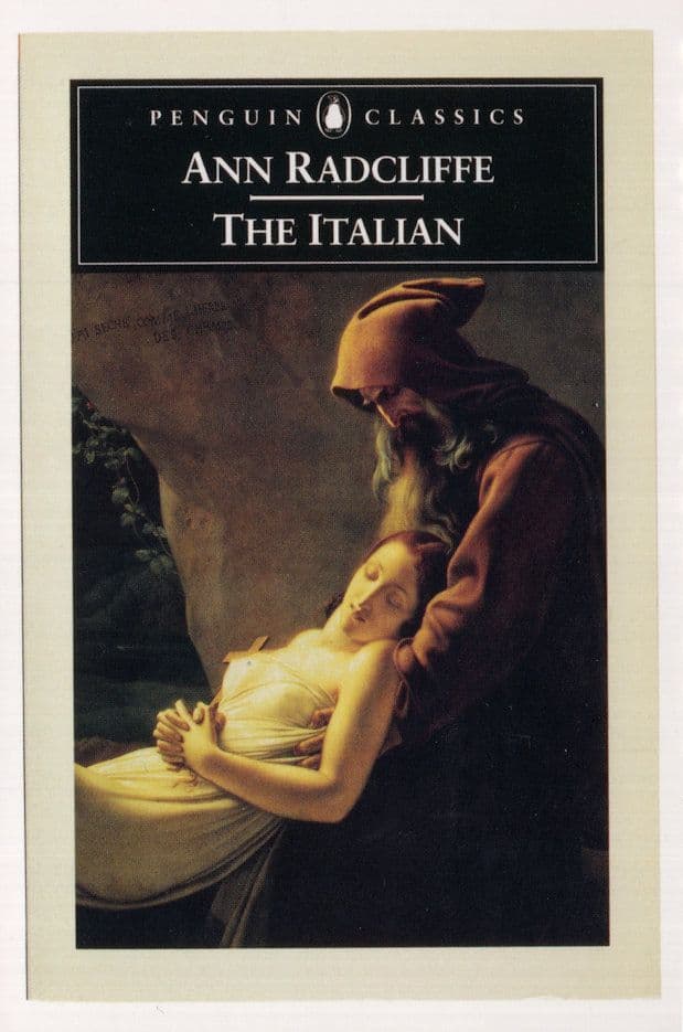 Ann Radcliffe The Italian 2000 Book Postcard