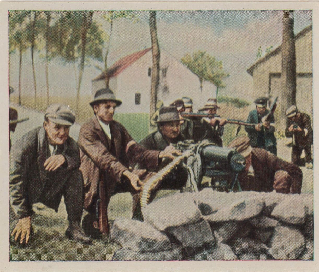 Anneberg Battle Of 1921 German Military Cigarette Card