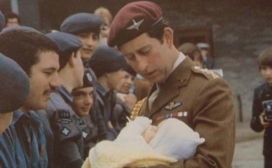 Another Baby For Prince Charles To Hold Royal Postcard