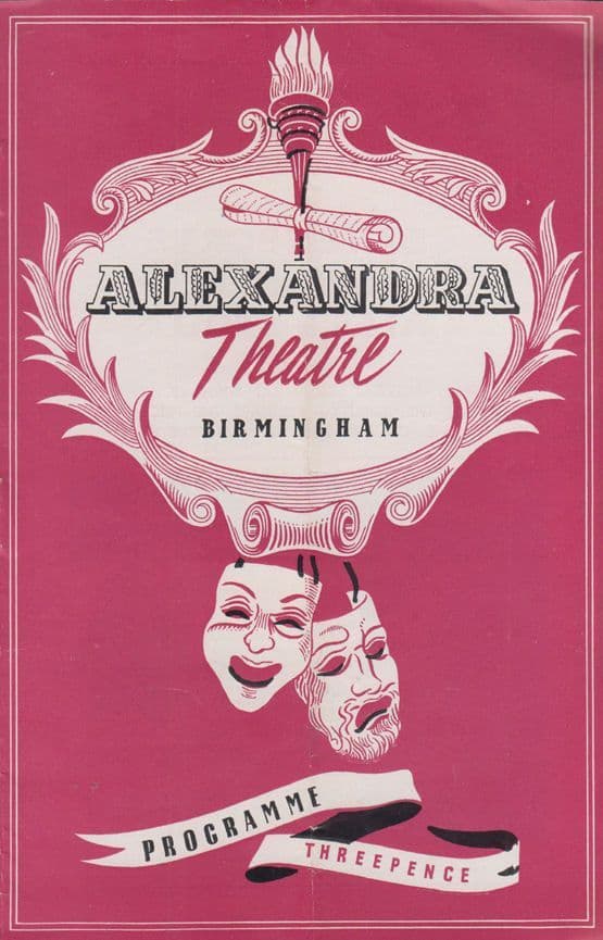 Anthony Sagar Dads Army Birmingham Alexandra Theatre 1950s Theatre Programme