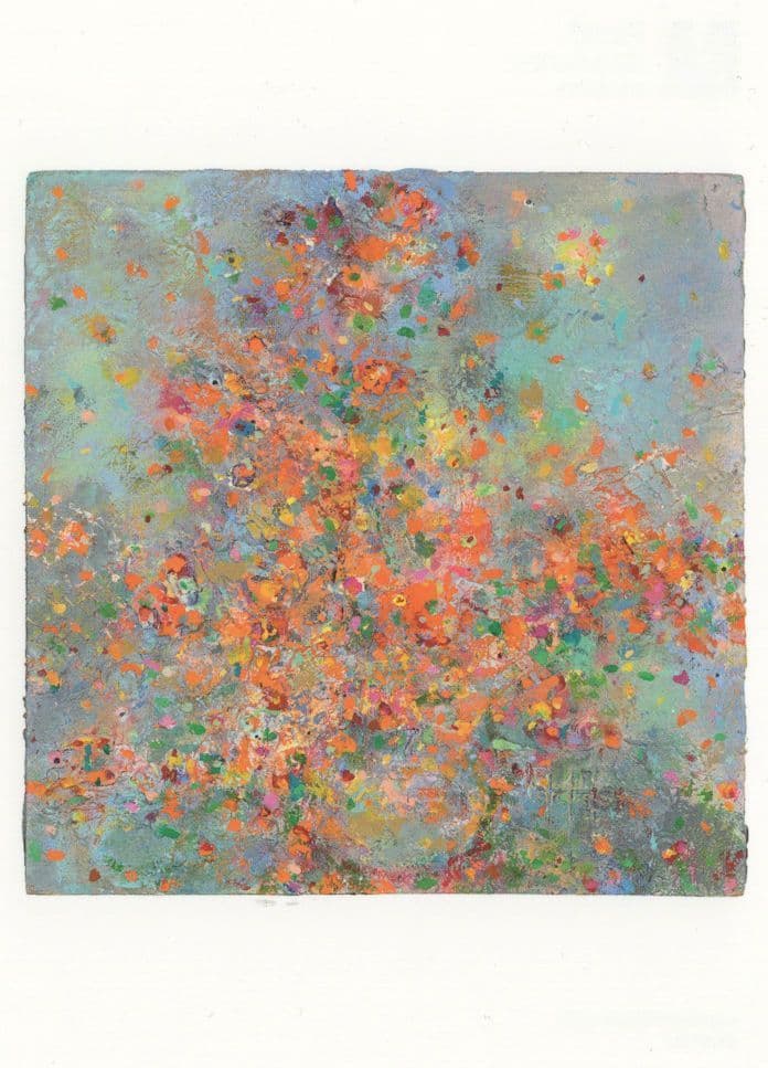 Anthony Whishaw Bouquet II London Gallery Painting Postcard