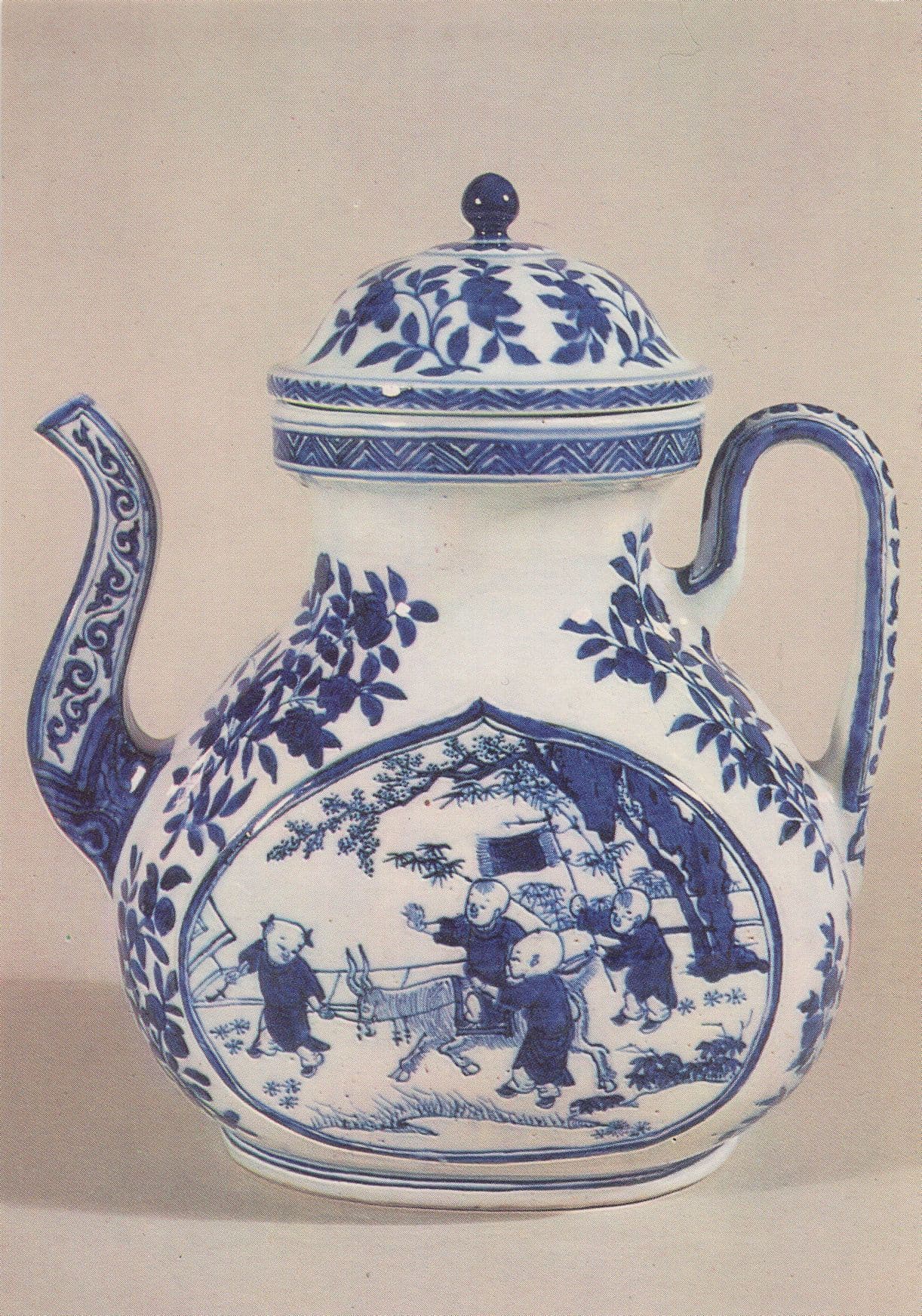 Antique Chinese Wine Ewer Ming Dynasty 1500s China Postcard