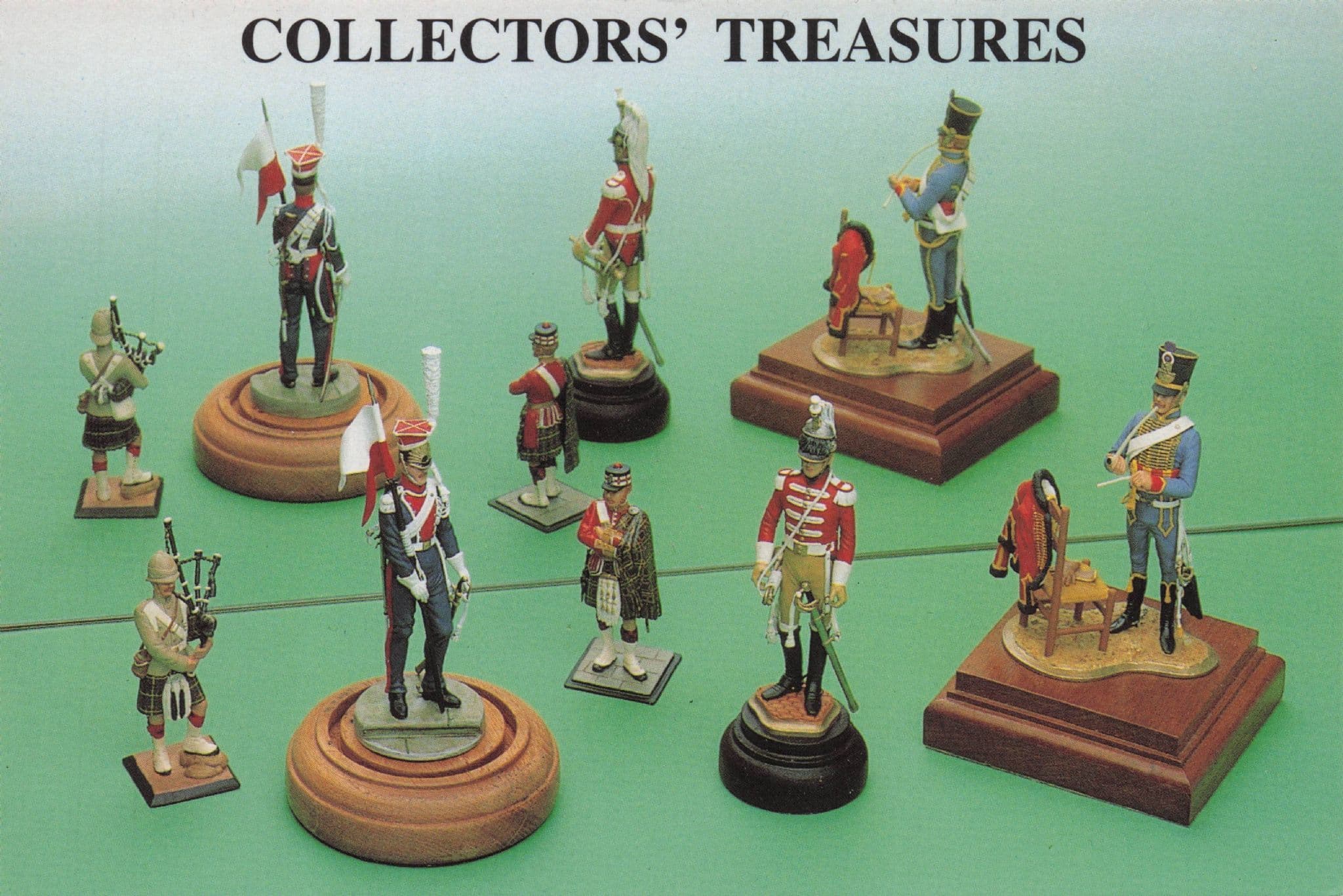 Antique Military Collectors Figures Toys Costume Postcard