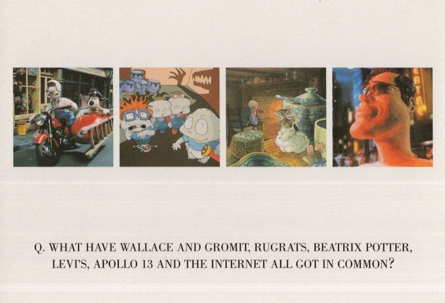 Apollo 13 Beatrix Potter Animation Festival Advertising Postcard