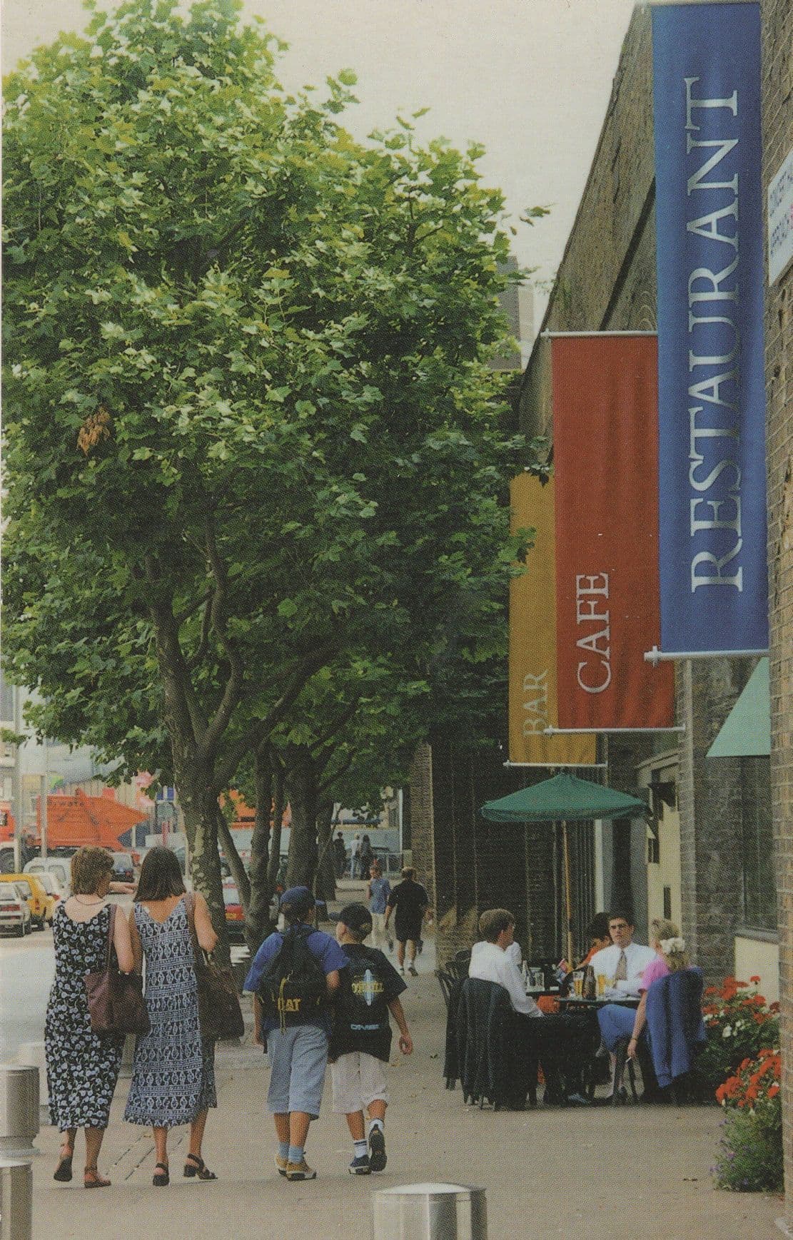 Archduke Cafe Bankside Restaurant London Advertising Postcard