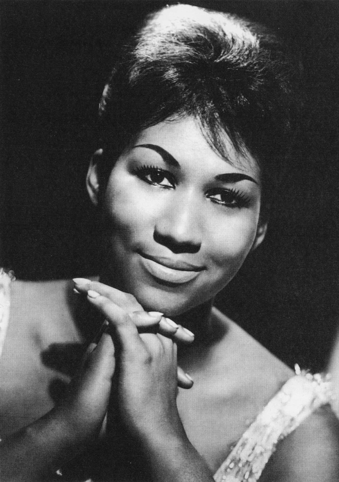 Aretha Franklin Jazz Soul Music Singer Rare Pyramid Photo Postcard