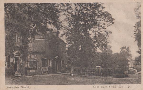 Arlington Street Unknown But London Gloucester Antique Postcard
