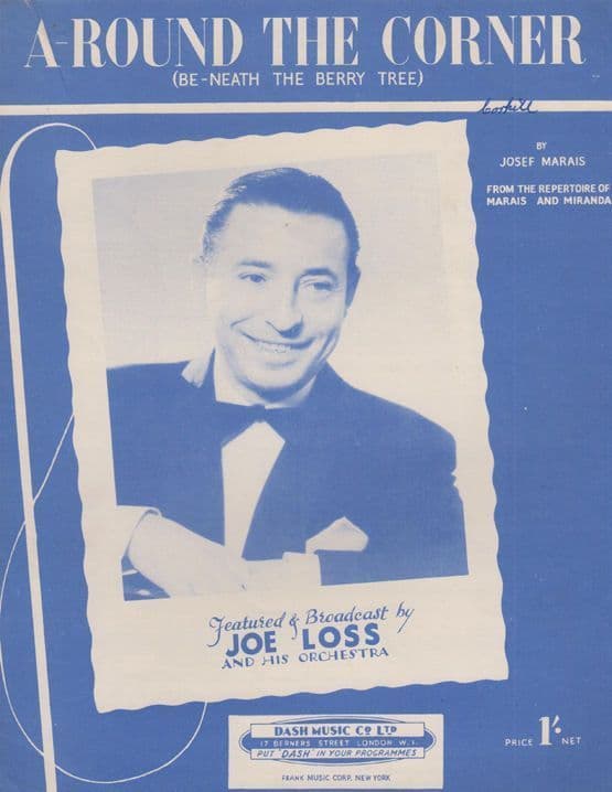 Around The Corner Joe Loss 1950s Sheet Music