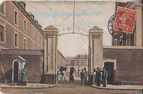 Arras French Military Pre WW1 Camp Soldier Army Antique Postcard