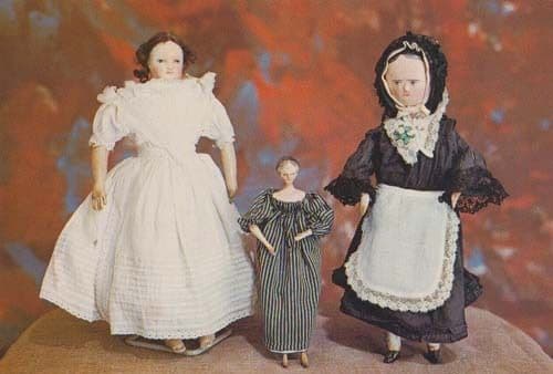 Arreton Manor German Fashion Toy Wooden Doll Dolls Isle Of Wight Photo Postcard
