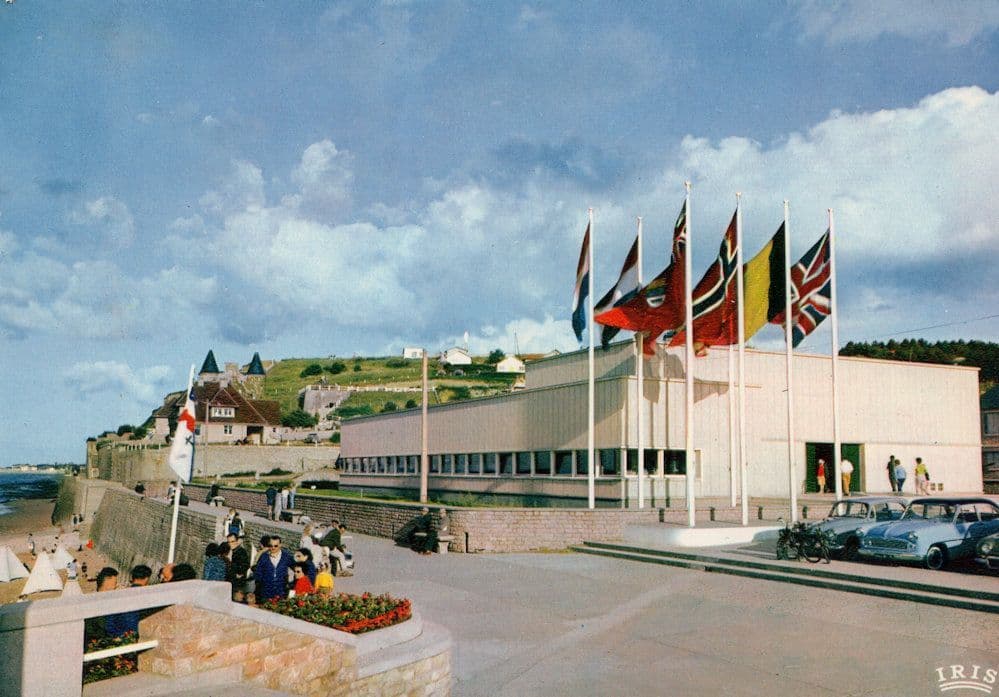 Arromanches Musee Military Museum French Postcard