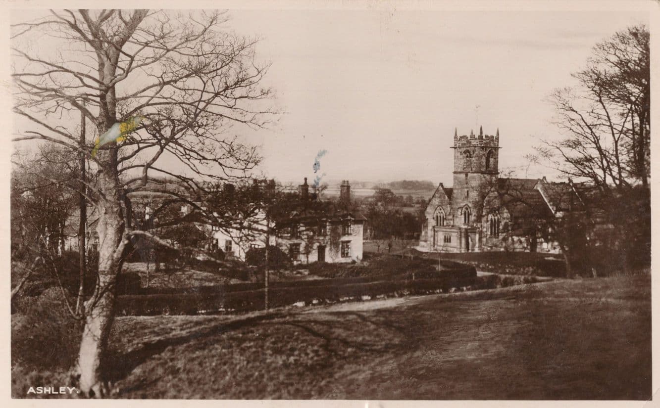 Ashley Northampton Post Office Publishers Real Photo Old Postcard